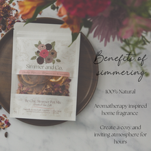 Load image into Gallery viewer, Be Chic Simmer Pot Mix, Natural Hazelnut Rose Aroma