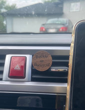 Load image into Gallery viewer, Car air vent essential oil car diffuser clip - buckle up