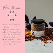 Load image into Gallery viewer, Be Chic Simmer Pot Mix, Natural Hazelnut Rose Aroma – Jar Edition