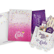 Load image into Gallery viewer, *New* Pink Happy Birthday Card - Double Chocolate