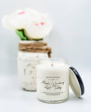 Load image into Gallery viewer, Maple Whiskey Hot Toddy- 100% Natural Coconut Soy Wax Candle