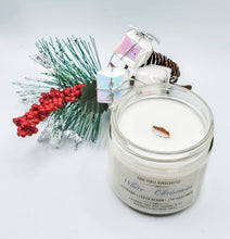 Load image into Gallery viewer, White Christmas - Holiday, Natural Coconut Soy Candle
