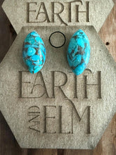 Load image into Gallery viewer, Turquoise Marquise Studs