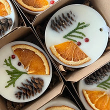 Load image into Gallery viewer, Handmade Scented Wax Sachet | Christmas Scented Ornament