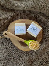 Load image into Gallery viewer, Dish and Laundry Soap Bar with Lemon | All-Natural Solid Dish Detergent | Solid Stain Remover Bar