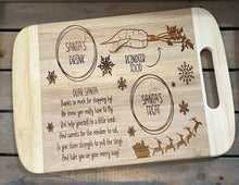 Load image into Gallery viewer, Santa treat tray - two versions