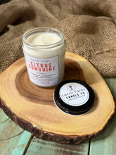 Load image into Gallery viewer, Citrus Sunshine Candle | Natural Soy Wax Candle