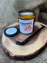 Load image into Gallery viewer, Pomegranate Cider Candle | Fall Collection | Natural Soy Wax Candle |