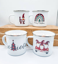 Load image into Gallery viewer, Christmas/Holiday - Camp Mug Coconut Soy Candles - 9 oz