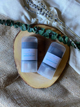 Load image into Gallery viewer, Tallow Deodorant | Charcoal and Tea Tree | With Arrowroot + Zinc + essential oils + beeswax | Baking Soda Free