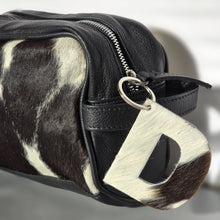 Load image into Gallery viewer, Leather Cowhide Toiletry Bag - Groomsmen Gift - Shaving Kit