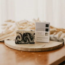 Load image into Gallery viewer, Peppermint Charcoal Soap Bar
