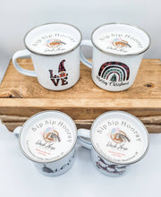 Load image into Gallery viewer, Christmas/Holiday - Camp Mug Coconut Soy Candles - 9 oz