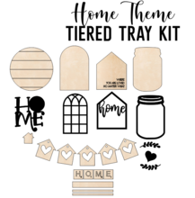 Load image into Gallery viewer, HOME Theme - Tiered Tray Kit