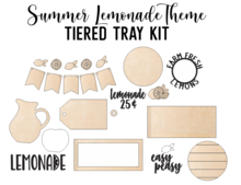 Load image into Gallery viewer, Summer Lemonade Theme - Tiered Tray Kit