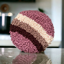 Load image into Gallery viewer, Coffee coaster, mug rug, punch needle mug rugs, candle mat (