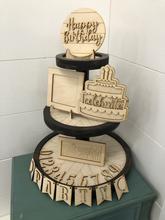 Load image into Gallery viewer, Birthday Party Theme - Tiered Tray Kit