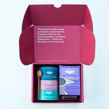 Load image into Gallery viewer, Valentine's Gift Box - Tea Tin, Chocolate, Spoon, Infuser