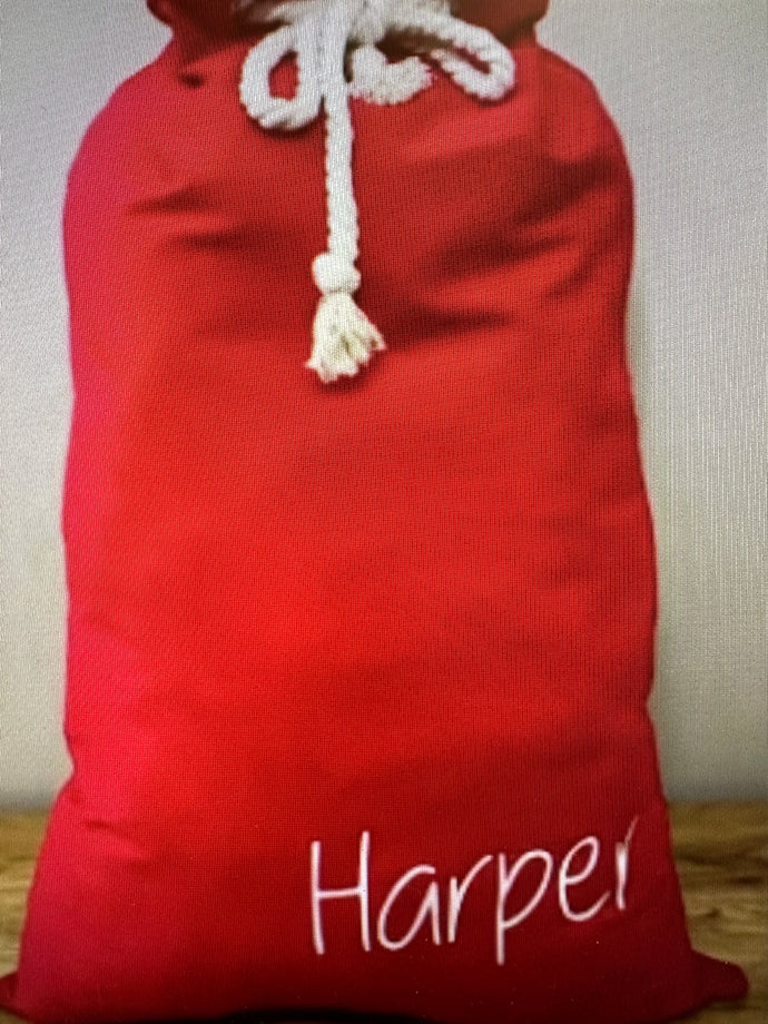 Santa Sacks-Red