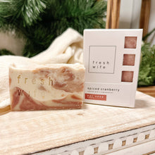 Load image into Gallery viewer, Spiced Cranberry Bar Soap
