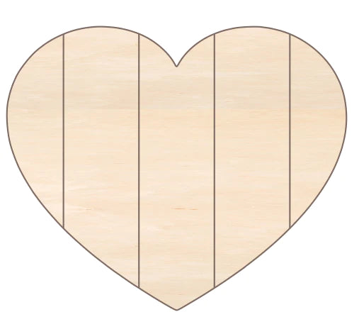 Willow hill - Vertical Pallet Heart