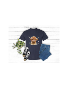 Long horn Cow Tshirt