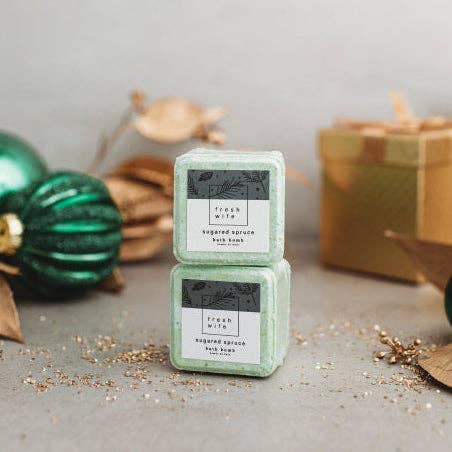 Sugared Spruce Bath Bomb