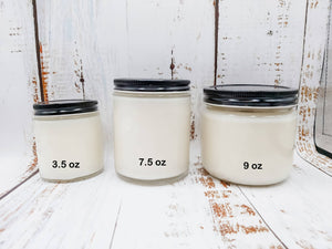 White Christmas - Holiday, Natural Coconut Soy Candle