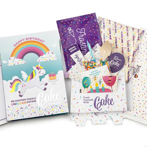 *New* Unicorn Happy Birthday Card! - Unicorn Confetti Cake