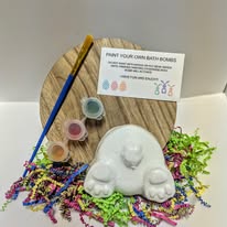 Load image into Gallery viewer, Handmade in Alberta-Paint Your Own Bath Bomb
