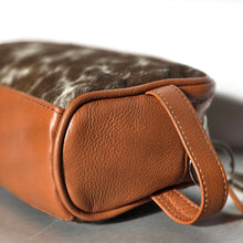 Load image into Gallery viewer, Leather Cowhide Toiletry Bag - Groomsmen Gift - Shaving Kit

