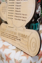 Load image into Gallery viewer, Handmade Beaver Frustration Rummy Board
