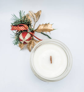 Candy Cane Dream - Holiday/Christmas, Coconut Soy Candle