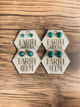 Load image into Gallery viewer, Green Aventurine in Metal Settings
