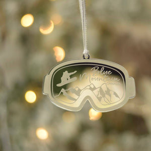 Snowboard Christmas Ornament