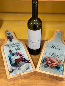 6 piece wine and cheese gift set