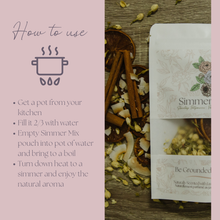 Load image into Gallery viewer, Be Grounded Simmer Pot Mix, Stovetop Potpourri
