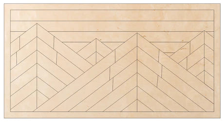 Paintable Mountain Pallet Signs