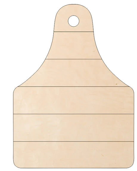Paintable Cattle Tag