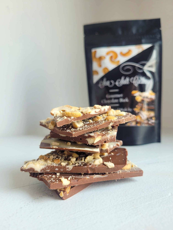 Cashew Sea Salt Chocolate Bark