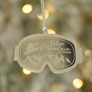 Snowboard Christmas Ornament