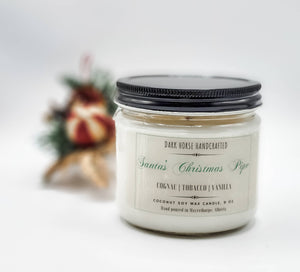 Santa's Christmas Pipe - Natural Coconut Soy Candle