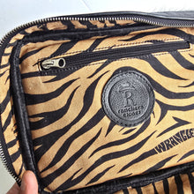 Load image into Gallery viewer, Brown - Cowhide Large Jewelry Bag
