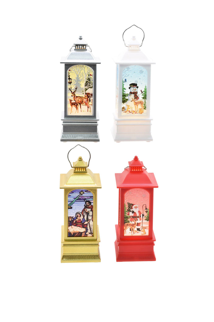 Multi-Coloured Light-Up LED Small Lanterns