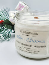 Load image into Gallery viewer, White Christmas - Holiday, Natural Coconut Soy Candle
