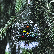 Load image into Gallery viewer, Ornament - Teardrop Christmas Tree Sun Catcher
