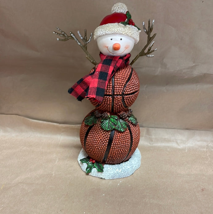 Sport snowman decoration