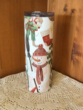 Load image into Gallery viewer, Christmas 20oz skinny tumbler
