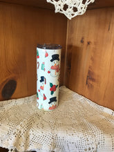 Load image into Gallery viewer, Christmas 20oz skinny tumbler
