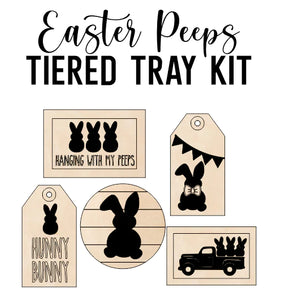 Willow Hill- Easter Peeps Tiered Tray kit